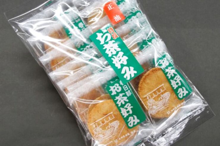 春日部お茶好み煎餅